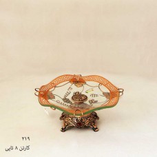برونز مسی، شیرینی خوری کوچک پایه دار طرح ورساچه